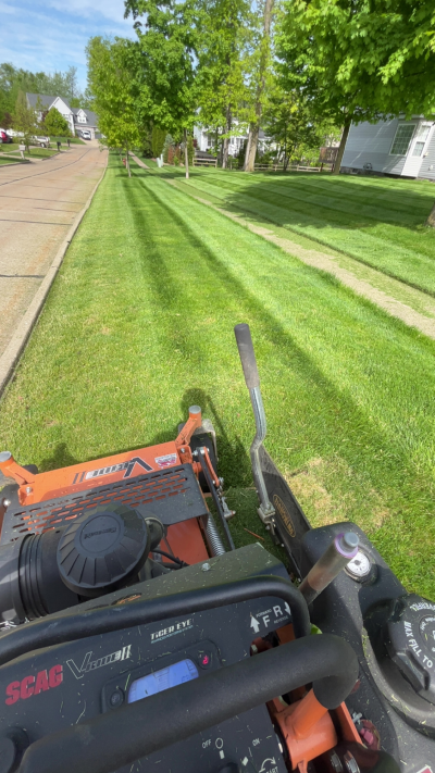 professional lawn mowing medina ohio
